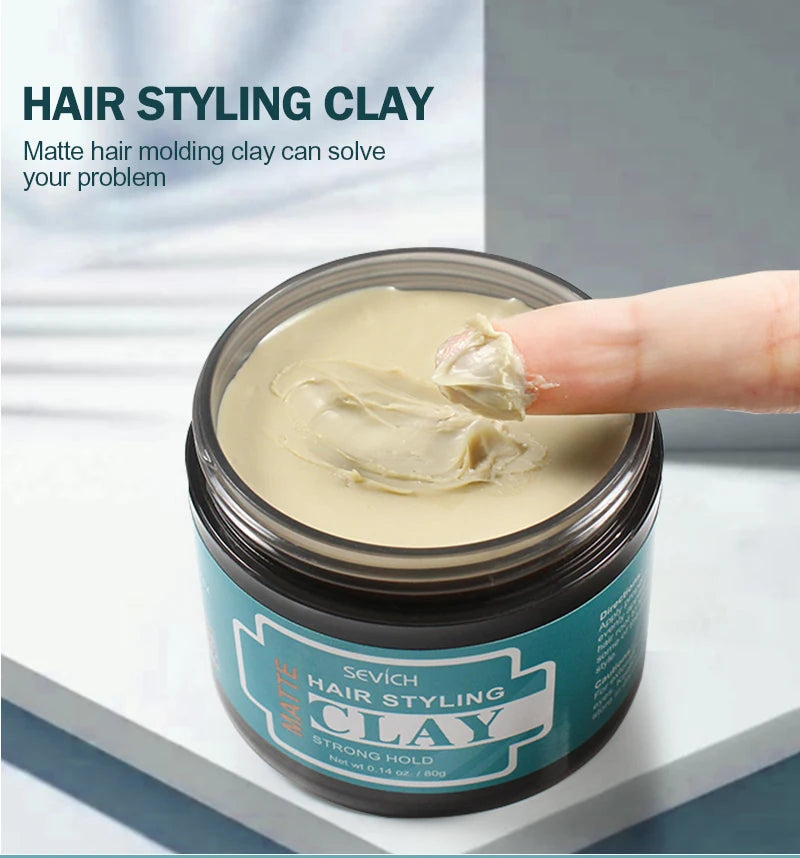 Men’s Matte Hair Clay – Smooth & Flexible Hold