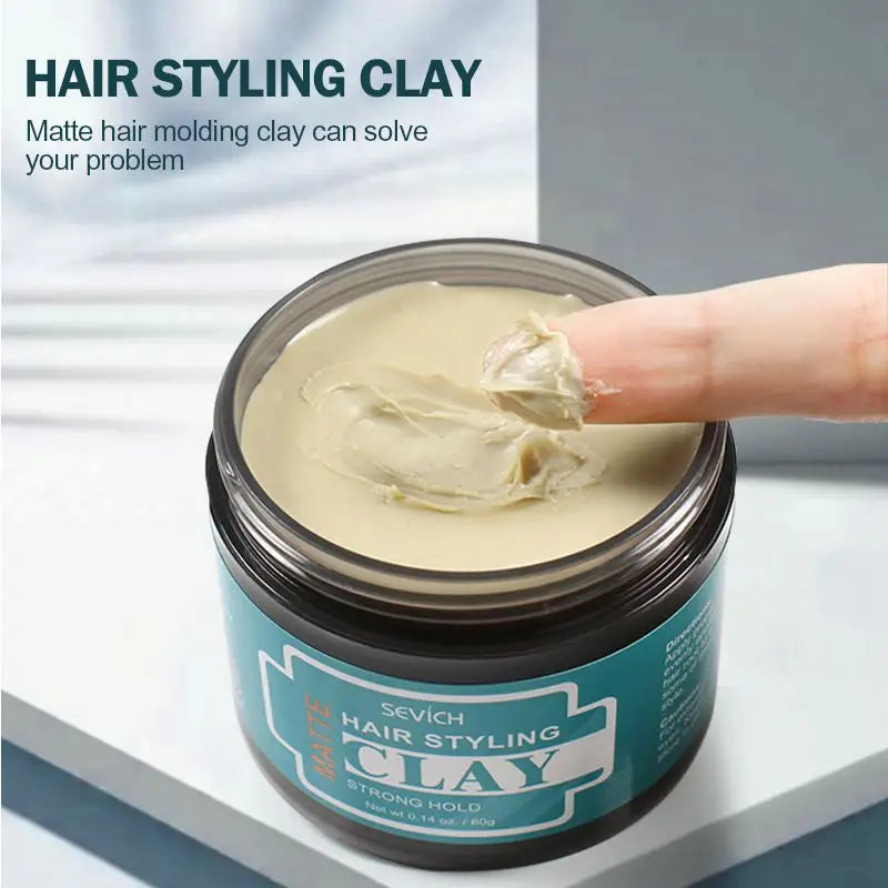 Men’s Matte Hair Clay – Smooth & Flexible Hold