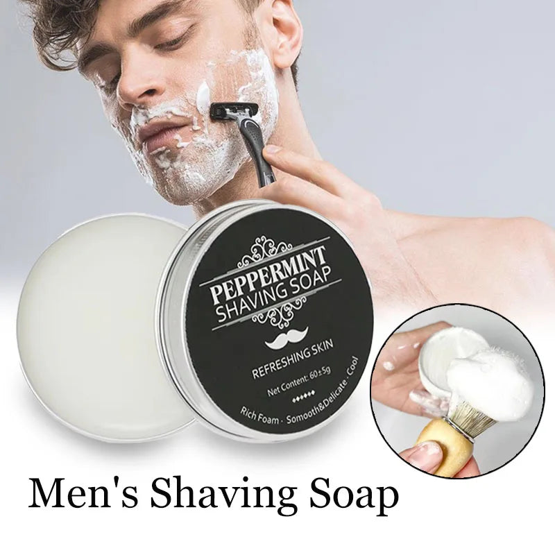 Men’s Organic Shaving Bar – Fresh & Clean Finish
