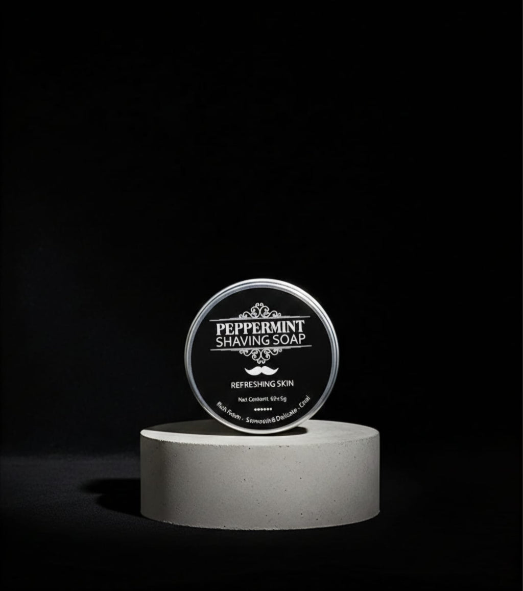 Men’s Organic Shaving Bar – Fresh & Clean Finish